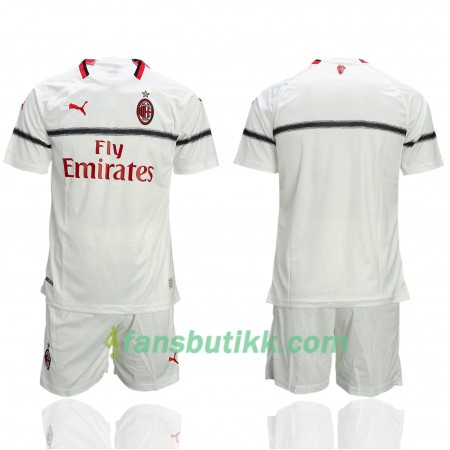 Fotballdrakt AC Milan Barn Bortetrøye 2018-2019 Kortermet